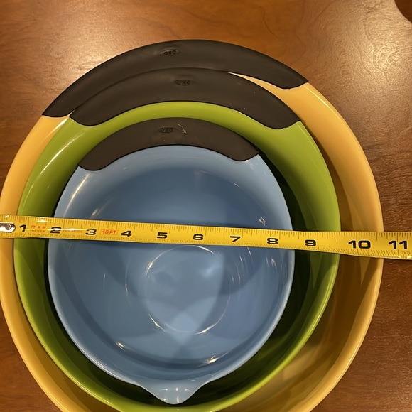 OXO set of 3 plastic bowls - Picture 6 of 6